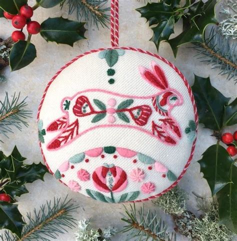 Christmas Crewel Work Kits Melbury Hill Crewel Embroidery Kits