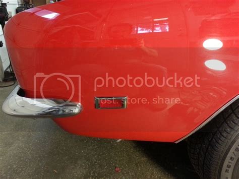 68 Camaro Quarter Panel Marker Light Installation Step By Step Details