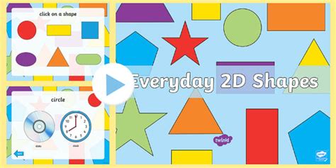 Everyday Shapes Powerpoint 2d Teacher Made Twinkl