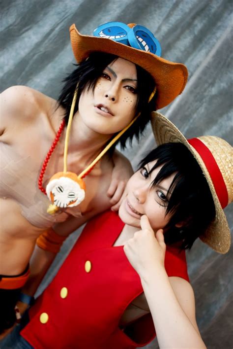 Portgas D Ace Monkey D Luffy One Piece Cosplay Luffy Cosplay