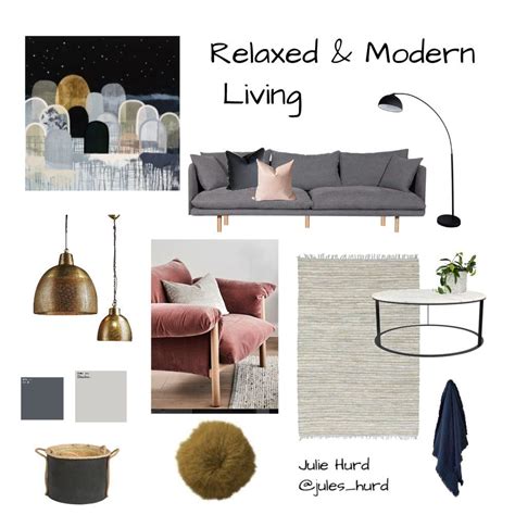 Relaxed Andmodern Living Interior Design Mood Board By Juleshurd