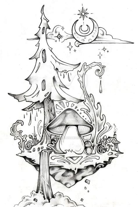 Trippy Drawings Tattoo Design Drawings Pencil Art Drawings Cool Art