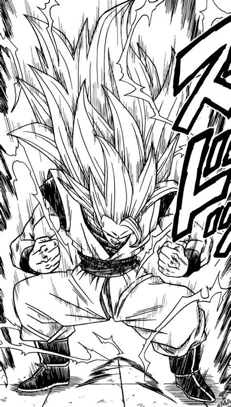 Briefly about dragon ball super: Goku SSaiyanjin3 | Manga de dbz, Dibujo de goku, Arte de ...