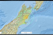 紐西蘭基督城發生大地震 芮氏規模7.4 海嘯警報發布