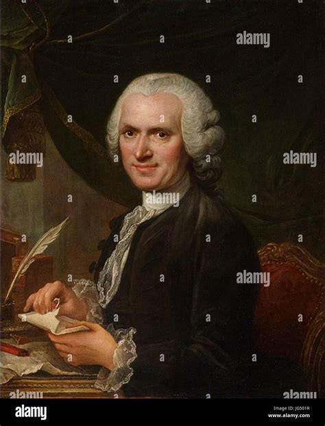 Portrait Of Jean Jacques Rousseau By François Guérin Stock Photo Alamy