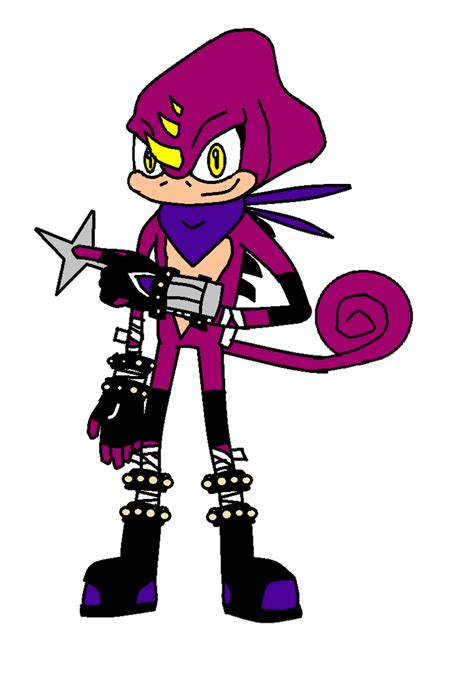 Espio The Chameleon In Sonic Boom Made By Me Fandom