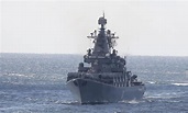 Incrociatore russo nel Mediterraneo - IL MONDO