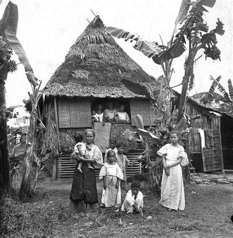 a filipino home near manila philippines early 20th century philippines manila filipino culture