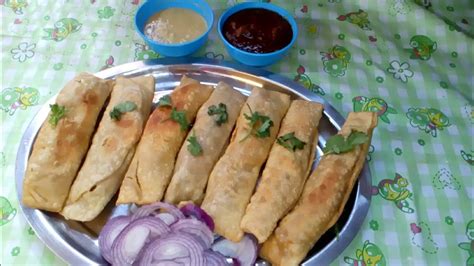 लाजवाब वेज रोल बनाने का सबसे आसान तरीका Vegetable Spring Roll Recipe