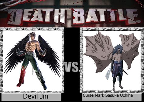 Devil Jin Vs Curse Mark Sasuke By Cannedmadman66 On Deviantart