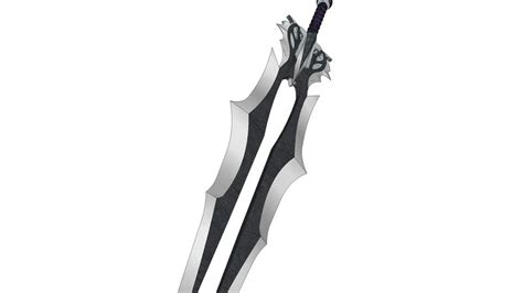 A Fantasy Double Blade Sword D Warehouse