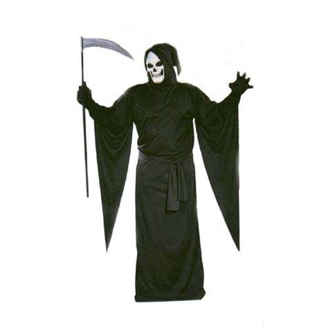 Grim Reaper Adult Costume Plus Size Bartzs Party Stores