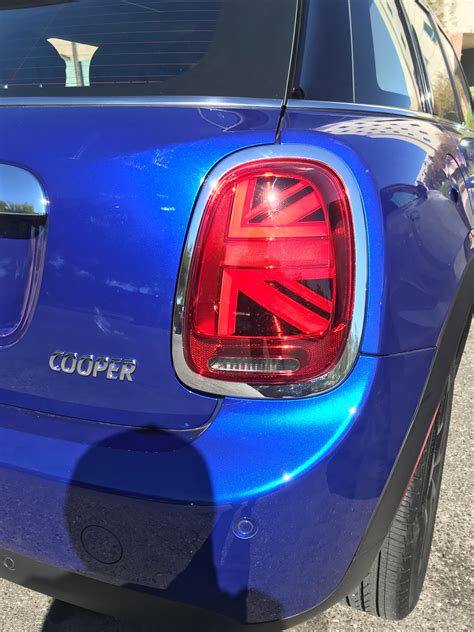 The Way They Integrated The Union Flag In The Mini Cooper Tail Lights