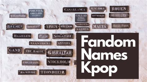 Most Popular Fandom Names K Pop And Their Meaning Kpopnation