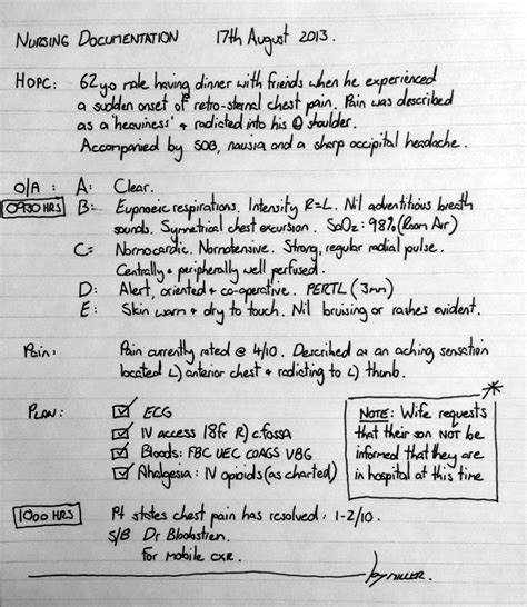 Nursing Notes How To Document Nursing Notes Nursing Notes Charting