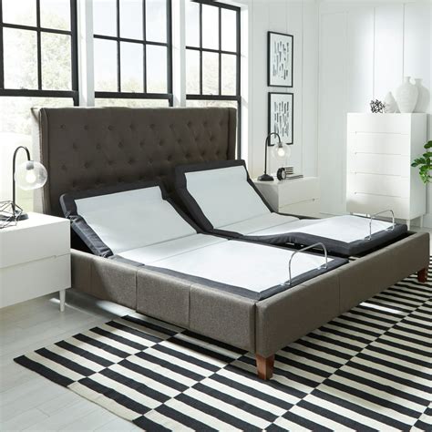 Sleep Zone Z400 Adjustable Bed With Massage And Usb Split King