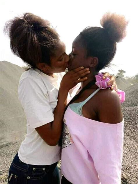 Two Nigerian Lesbians Caught Inside Bush Kissing And