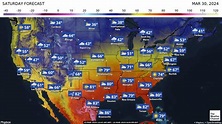 10 Day Us Weather Map