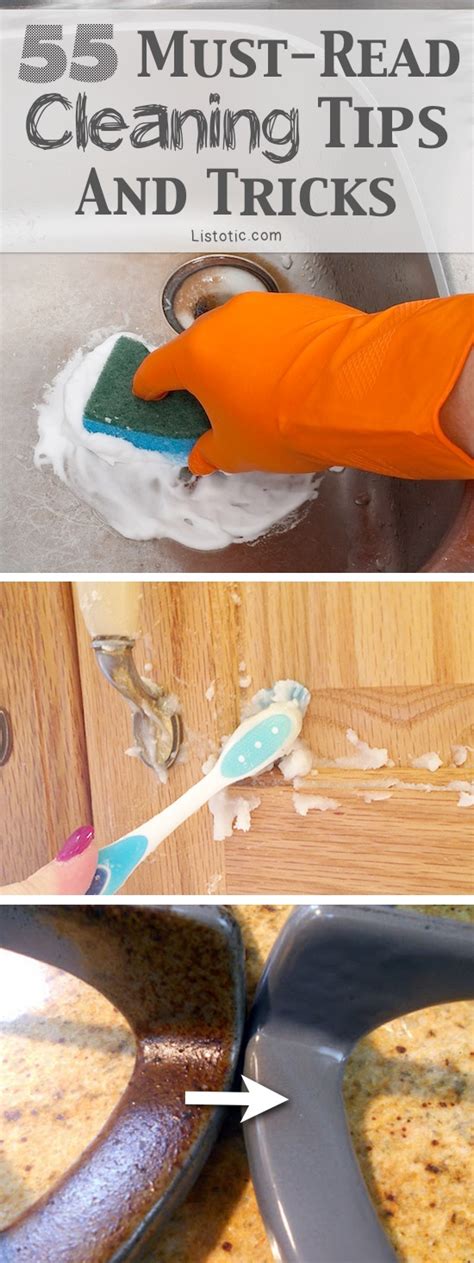 55 Must Read Cleaning Tips Tricks And Hacks For The Home And More