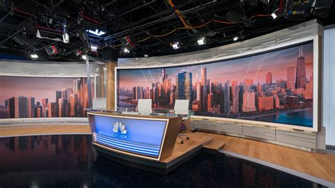 Nbc Chicago Unveils A Set Filled With Video Walls And City References