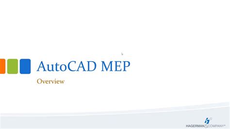Introduction To The Autocad Mep Toolset Youtube