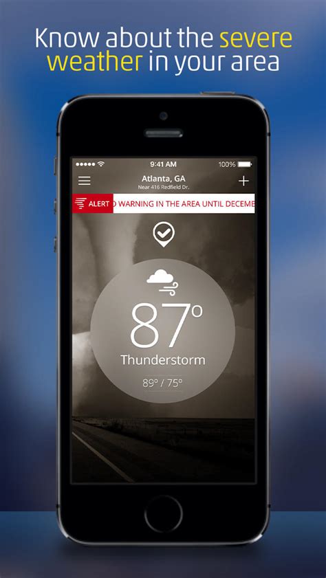 Now, we're looking for the weather channel icon, which is a blue icon with the words the weather channel in white. The Weather Channel App Gets New Scroll Down iOS 7 ...