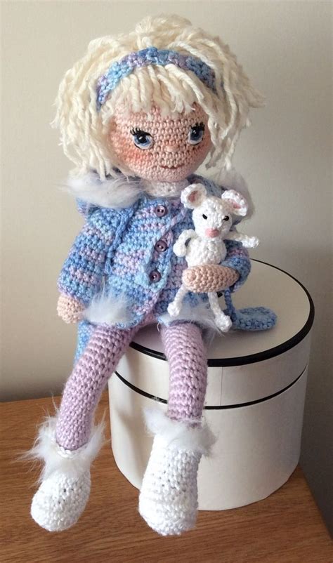 Pin By Mariajo Chin Chin On Crochet Doll 2 ♥ Knitted Dolls Crochet