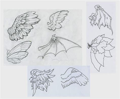 Como Desenhar Mang Asas Desenho Asas Desenhos De Tatuagem De Asas