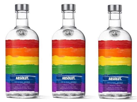 Absolut Launches Limited Edition Bottle Backing LGBTQ Community