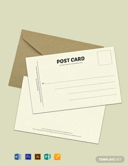 postcard templates  microsoft publisher