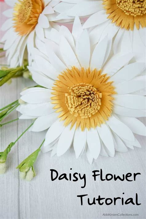 How To Make Paper Daisy Flowers Step By Step Paper Daisy Flower