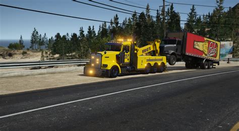 Hookers Kenworth Heavy Wrecker Skin Gta5