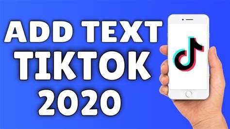 How To Add Text On Tiktok Slideshow Getting Started With Adding