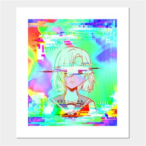 Kidcore Aesthetic Vaporwave Anime Girl Retro Lofi Kidcore Posters