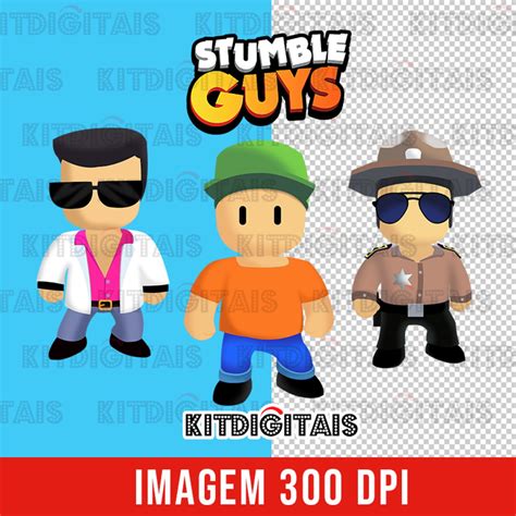 Arquivo Digital Stumble Guys Dpi Elo Produtos Especiais