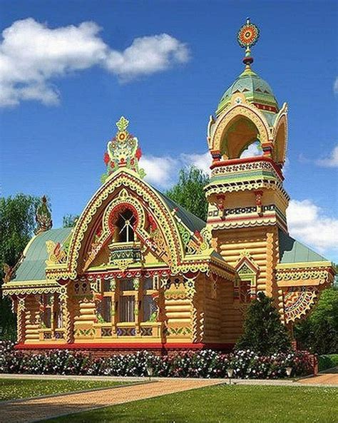Russian Wooden House Russian Architecture Wooden Architecture Unique Buildings