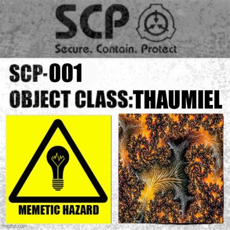 The Real Scp 001 Imgflip