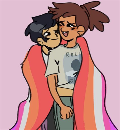 Pin By Kythrich On Marcanne In 2021 Lesbian Art Cartoon Owl House