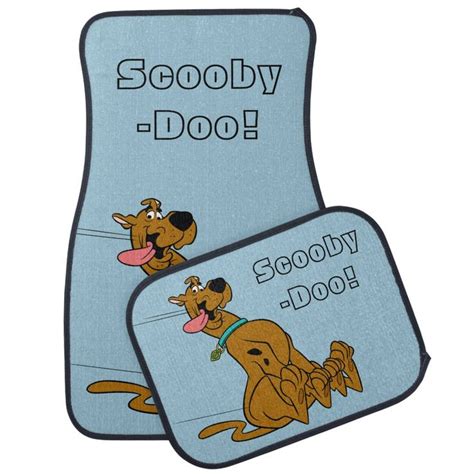 Scooby Doo Slide With Tongue Out Car Mat Scooby Scooby Doo Car Mats