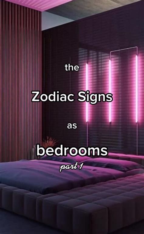 Zodiac Signs As Bedrooms Capricorn Aquarius Pisces Aries Video