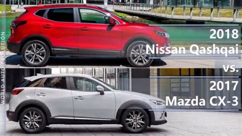 This makes the seat most comfortable among the trio. 2018 Nissan Qashqai vs 2017 Mazda CX-3 (technical comparison) - YouTube