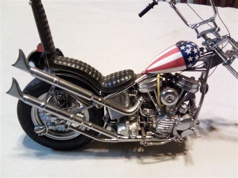 Franklin Mint Captain America Harley Davidson Panhead 110 Ebay