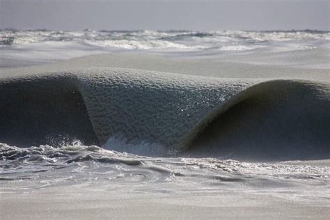 Look Frozen Slurpee Surf Off Nantucket Coast