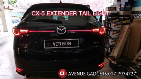 Mazda Cx 5 Cutom Made Extended Led Tail Light Youtube
