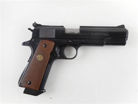Colt Model M1911a1 Us Caliber 45 Auto Switzers Auction