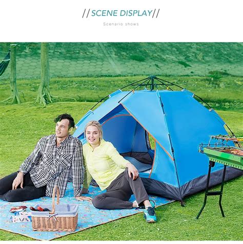 Instant Pop Up Camping Tent 23 4 Persons Easy Setup And Convenient