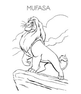 This beautiful, almost real animated film. The Lion King Coloring Pages | Playing Learning