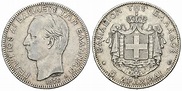 Grecia, Giorgio I (1863-1913): 5 dracme 1876-A (KM#46)