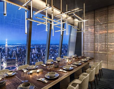 A Sneak Peek At Peak Restaurant Atop Hudson Yards Tallest Skyscraper