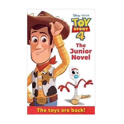 Toy Story 4 Disney Pixar Junior Novel For Kids With Illustration From